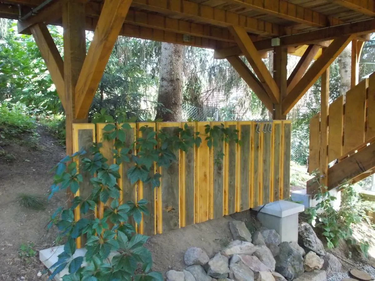 Dağ evi Baumhaus Wolfshoehle Fischach Almanya